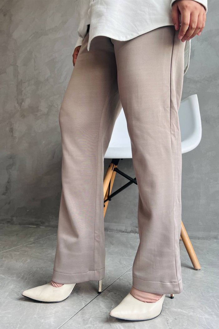 Qeisha Pants - Stone Grey